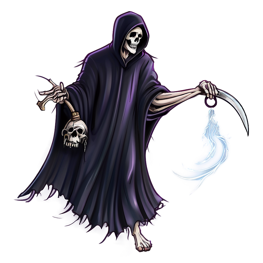 Grim Reaper Tattoo Design Png 97