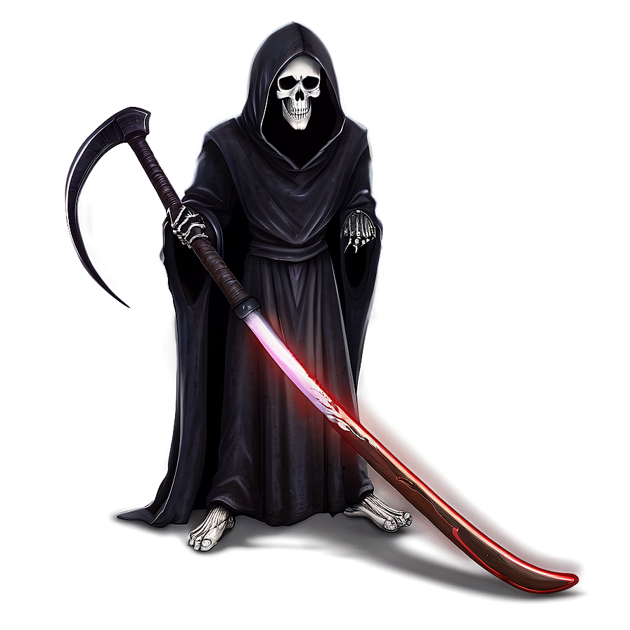 Grim Reaper With Scythe Png 37