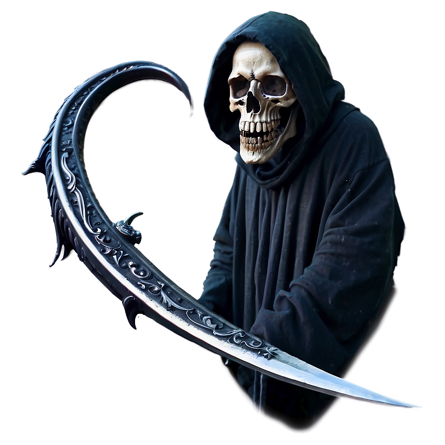 Grim Reaper With Sword Png 20