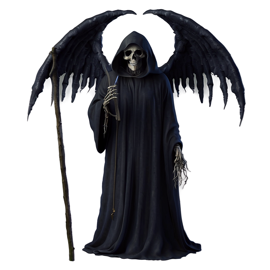 Grim Reaper With Wings Png Xii44
