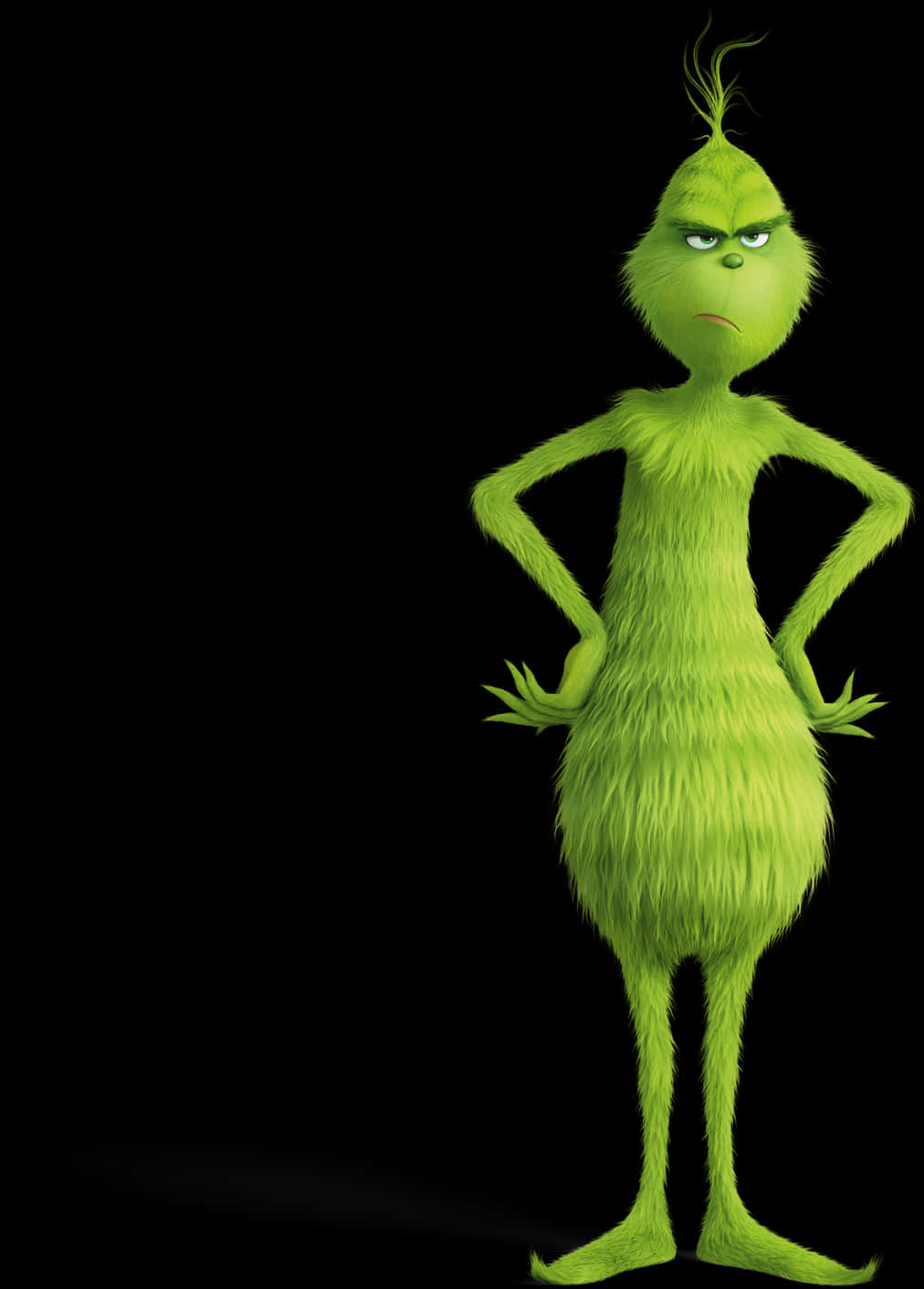 Grinch Standing Arms Akimbo