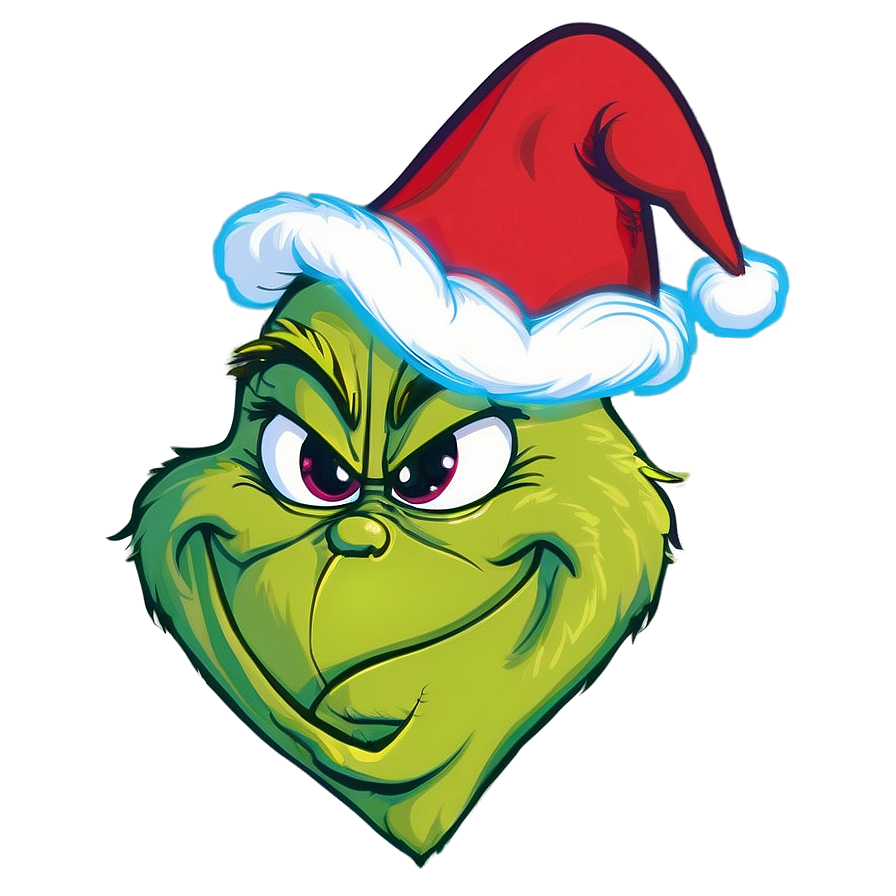 Grinch With Heart Three Sizes Too Small Png Adf