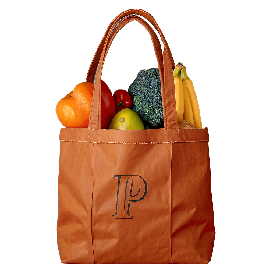 Grocery Bag With Logo Png 06132024