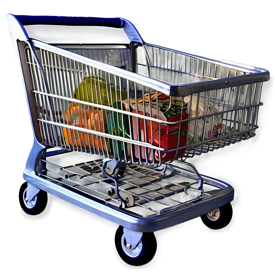 Grocery Cart Isolated Png Blc