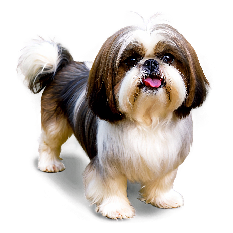 Groomed Shih Tzu Show Dog Png Mnd41