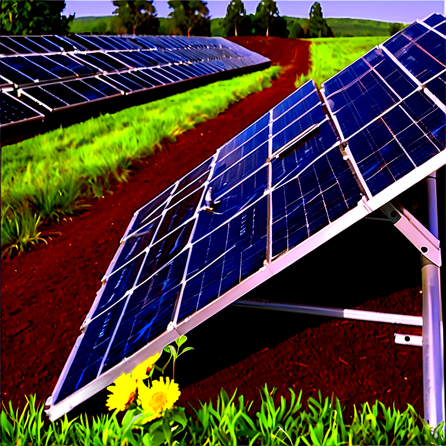 Ground Mounted Solar Panels Png 05252024