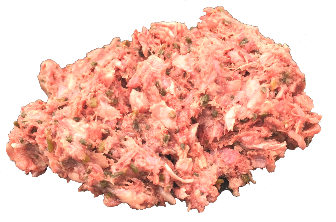 Ground Salmon Meat Texture
