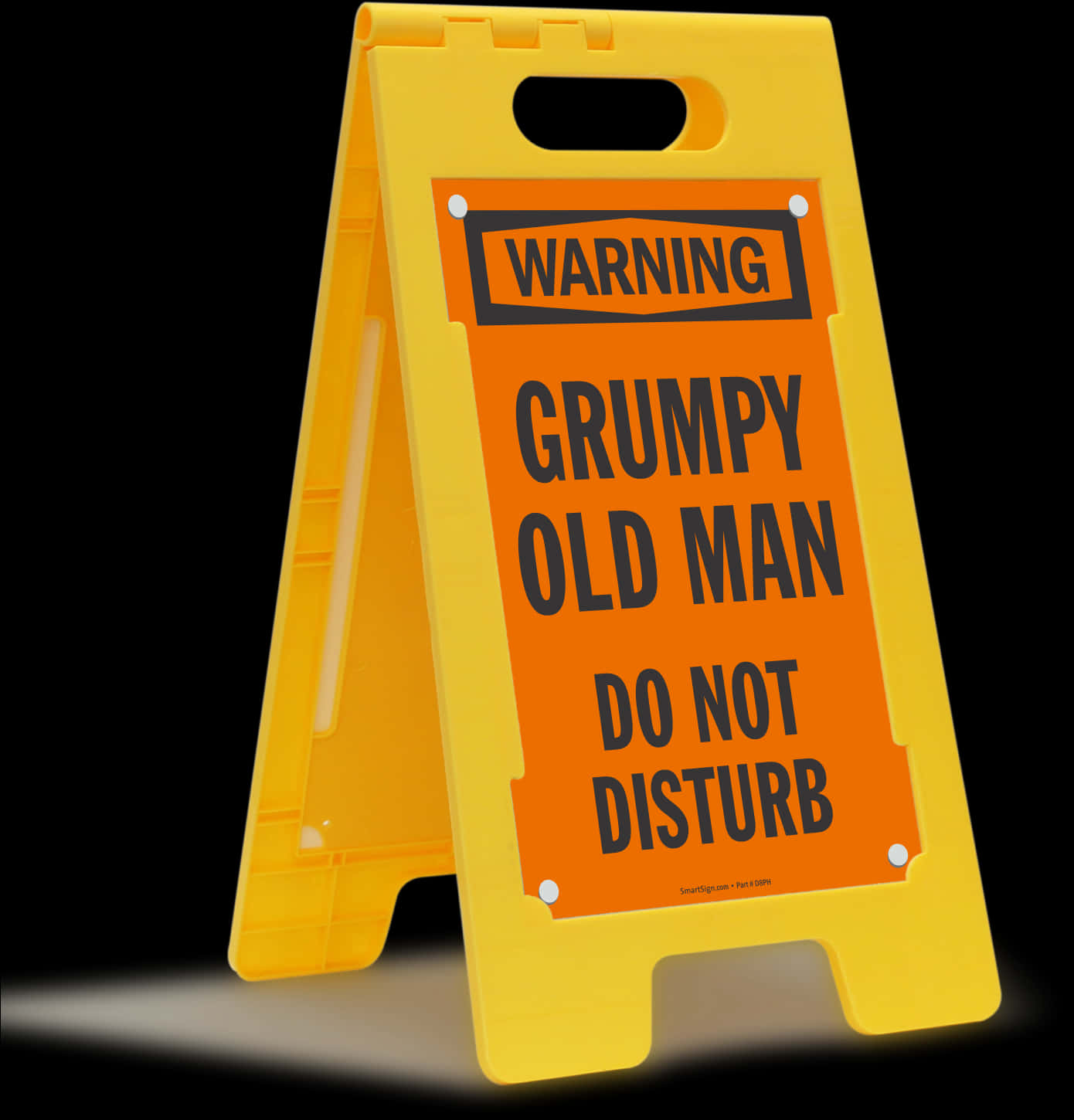 Grumpy Old Man Warning Sign