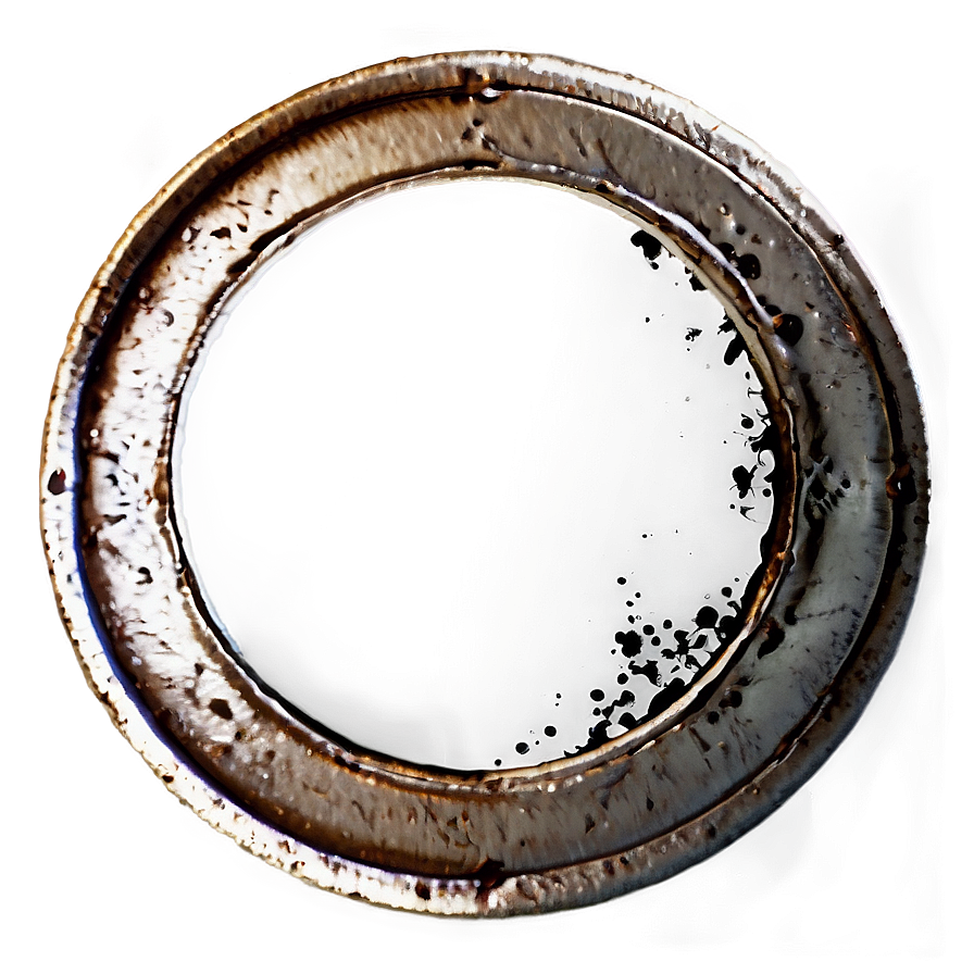 Grunge Circle Frame Png 06122024