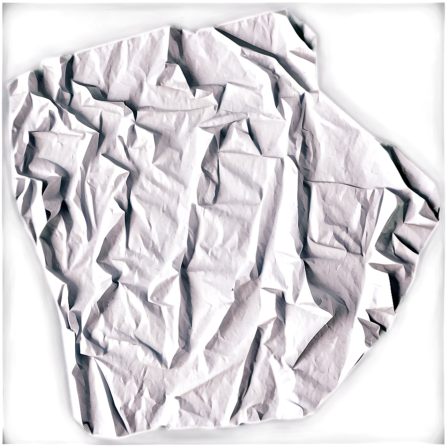 Grunge Crumpled Paper Png Een