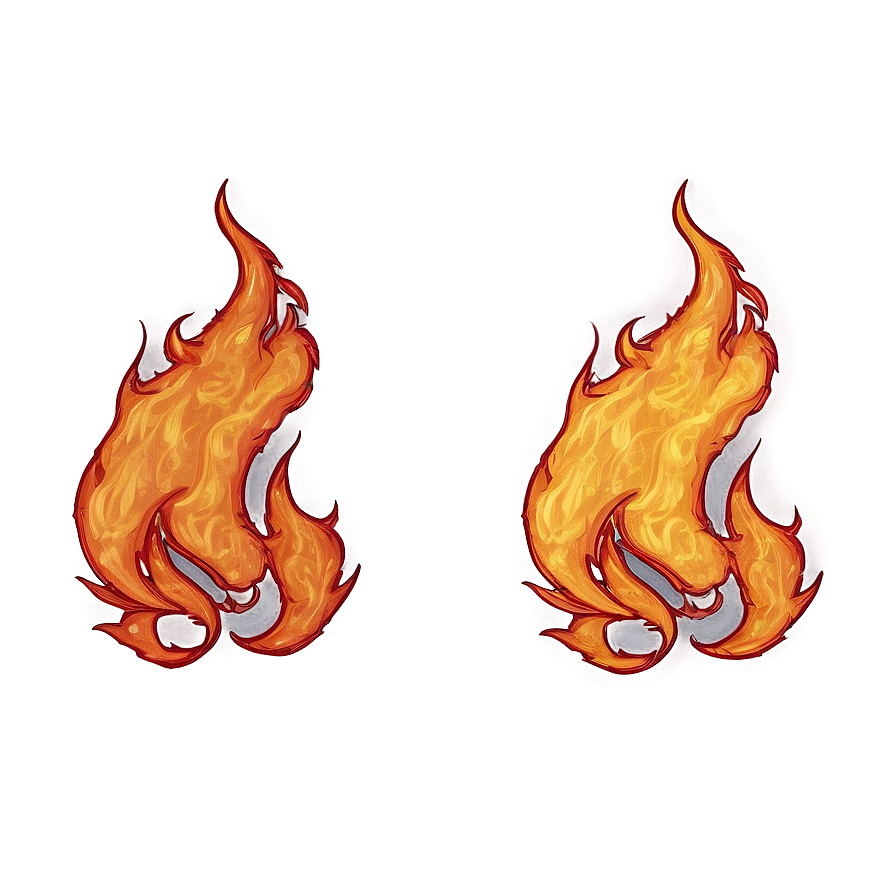 Grunge Fire Flames Png Grf