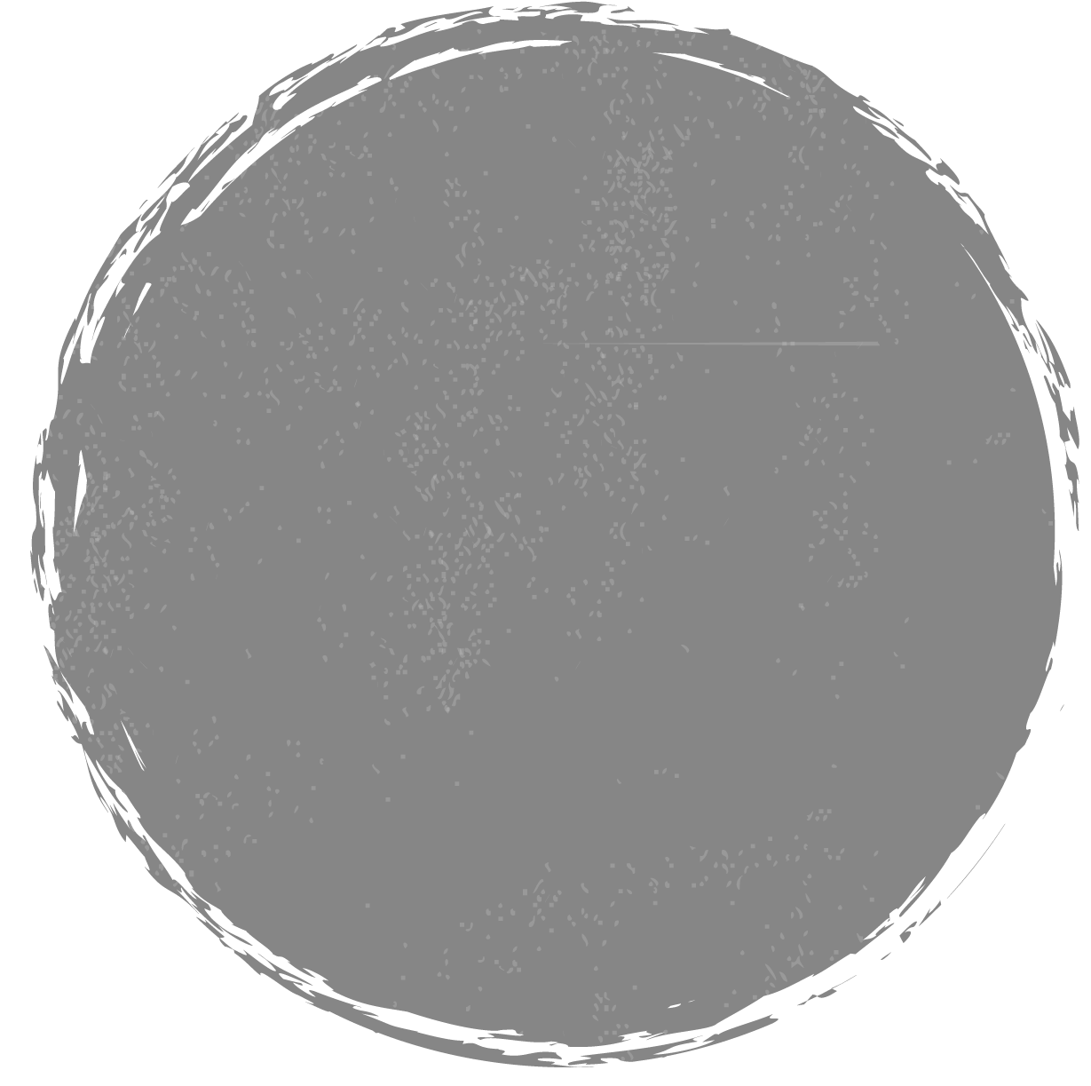 Grunge Textured Circle Overlay