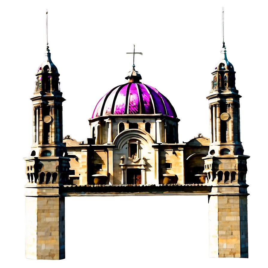 Guadalajara Cathedral Mexico Png 05212024