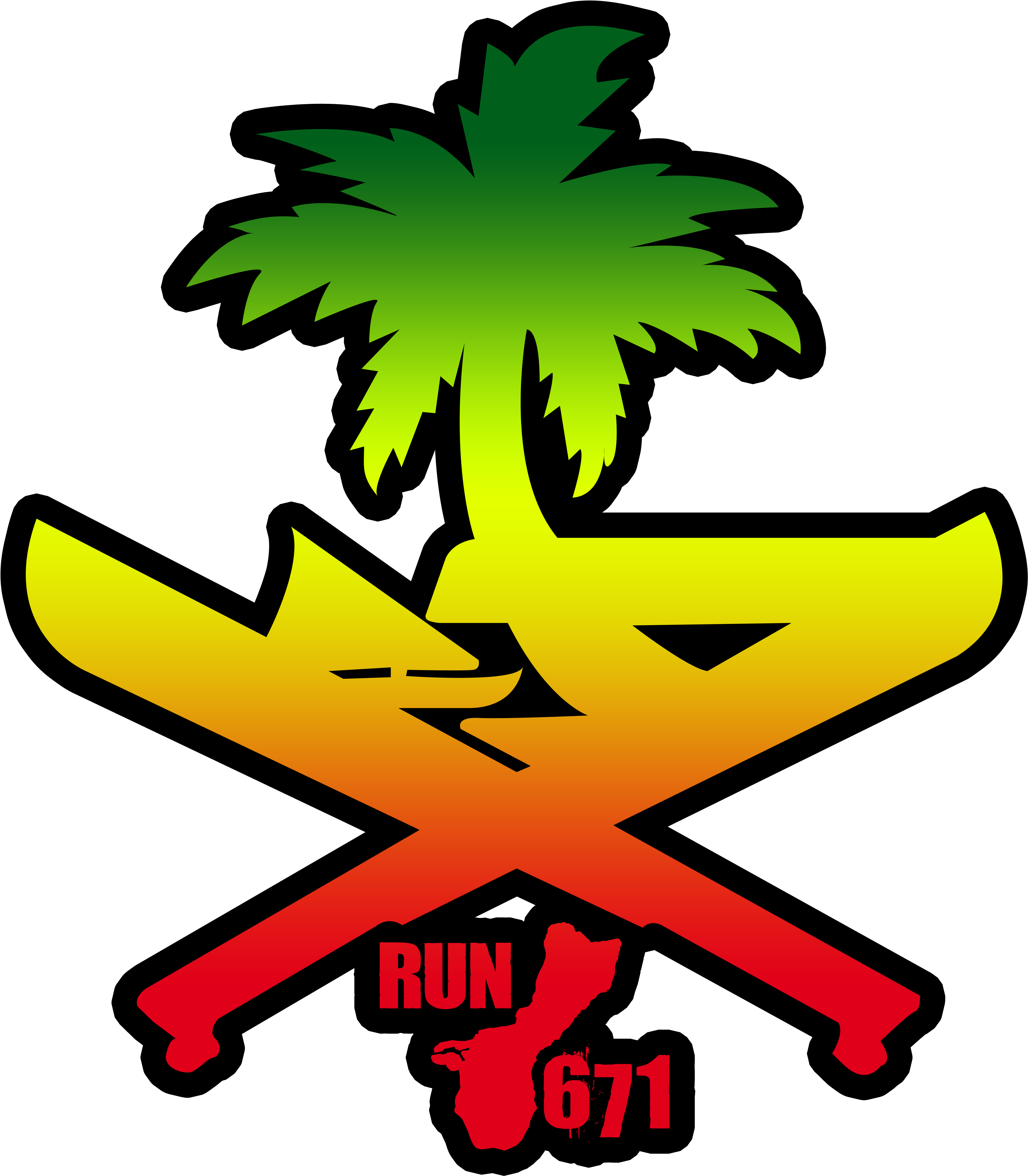 Guam Run671 Logo