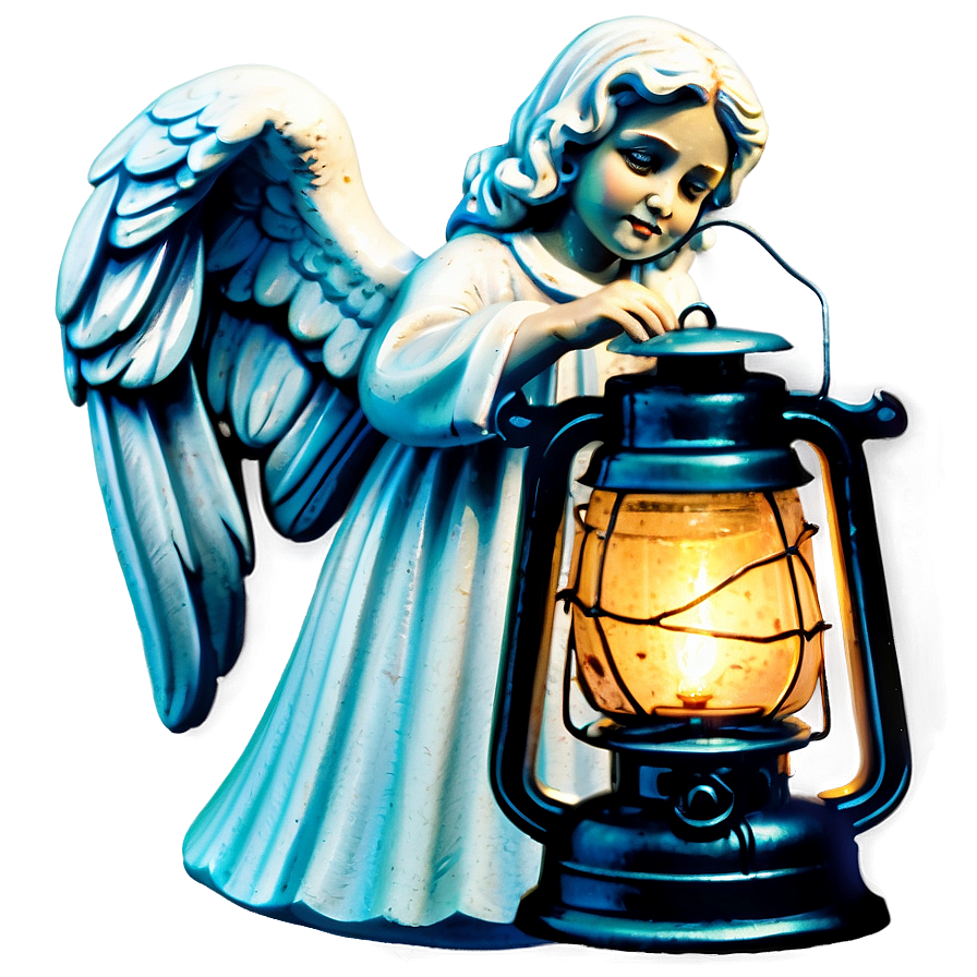 Guardian Angel With Lantern Png Jgp