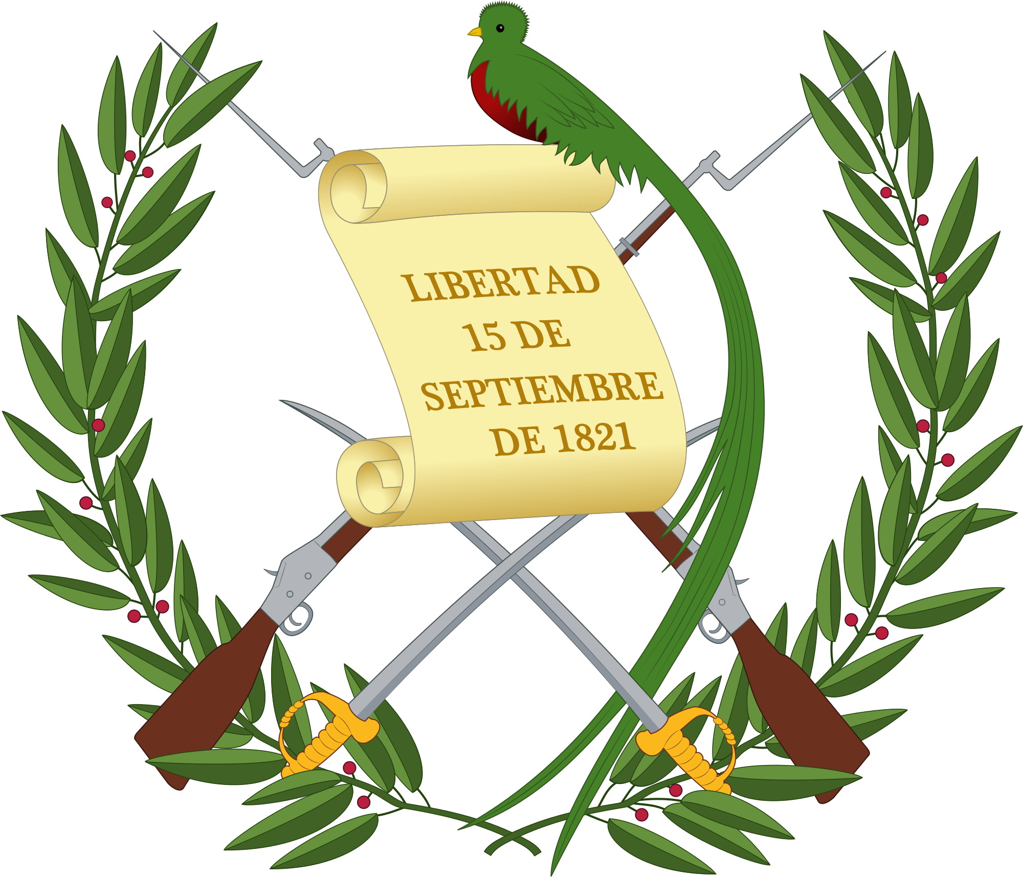 Guatemalan Independence Day Symbol