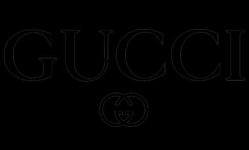 Gucci Logo Black Background