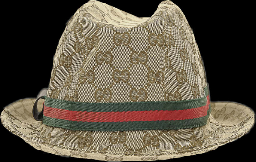 Gucci Printed Fedora Hat