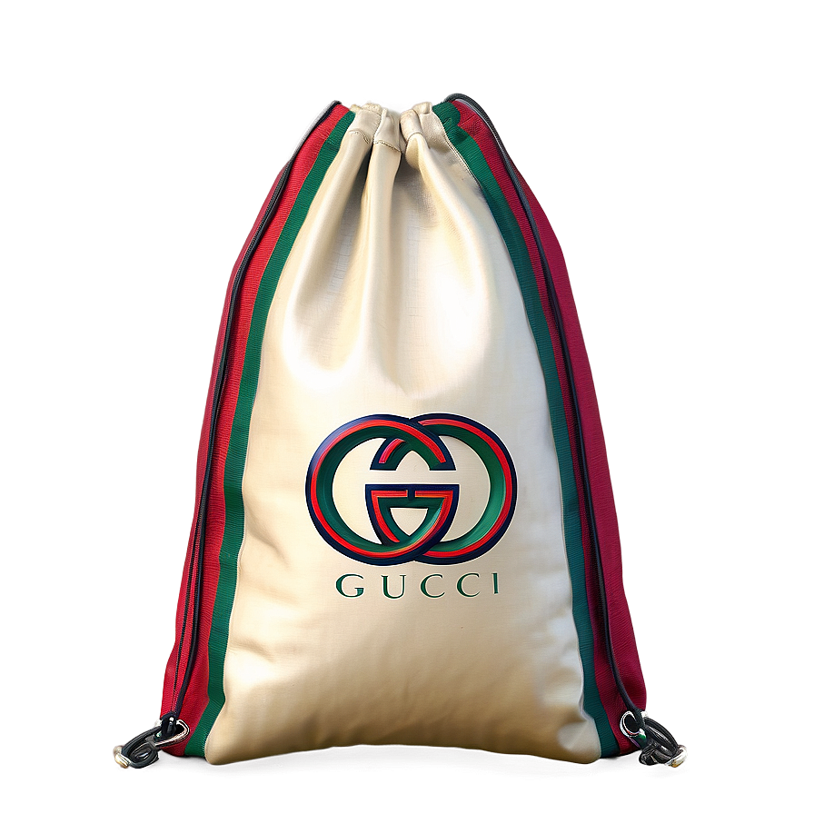 Gucci Silk Drawstring Bag Png Epx