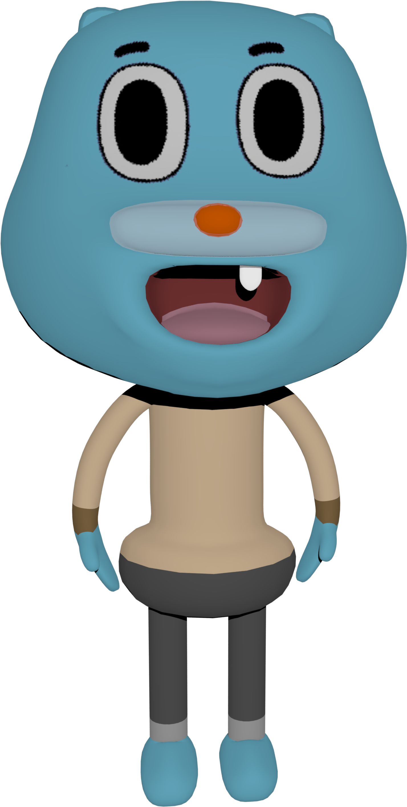 Gumball Watterson3 D Model