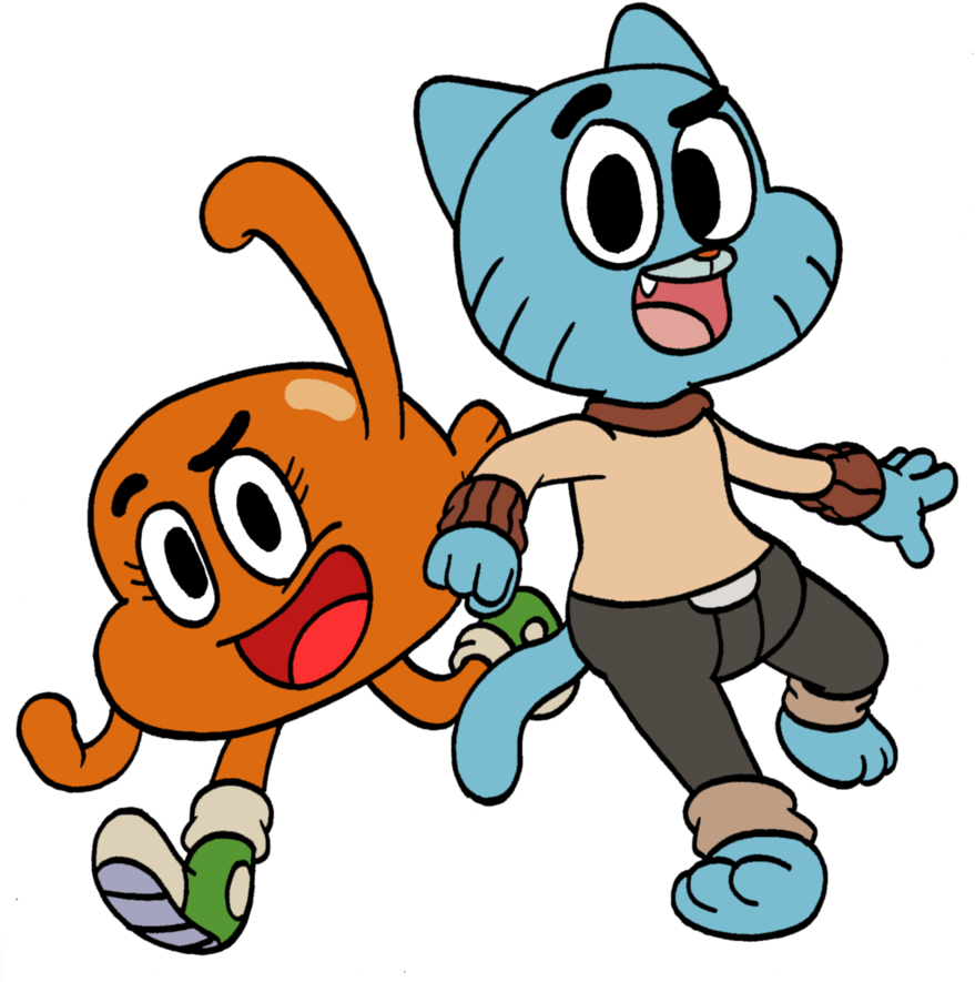 Gumballand Darwin Friends Forever