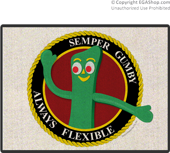 Gumby Always Flexible Emblem