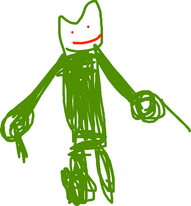 Gumby Sketch Artwork