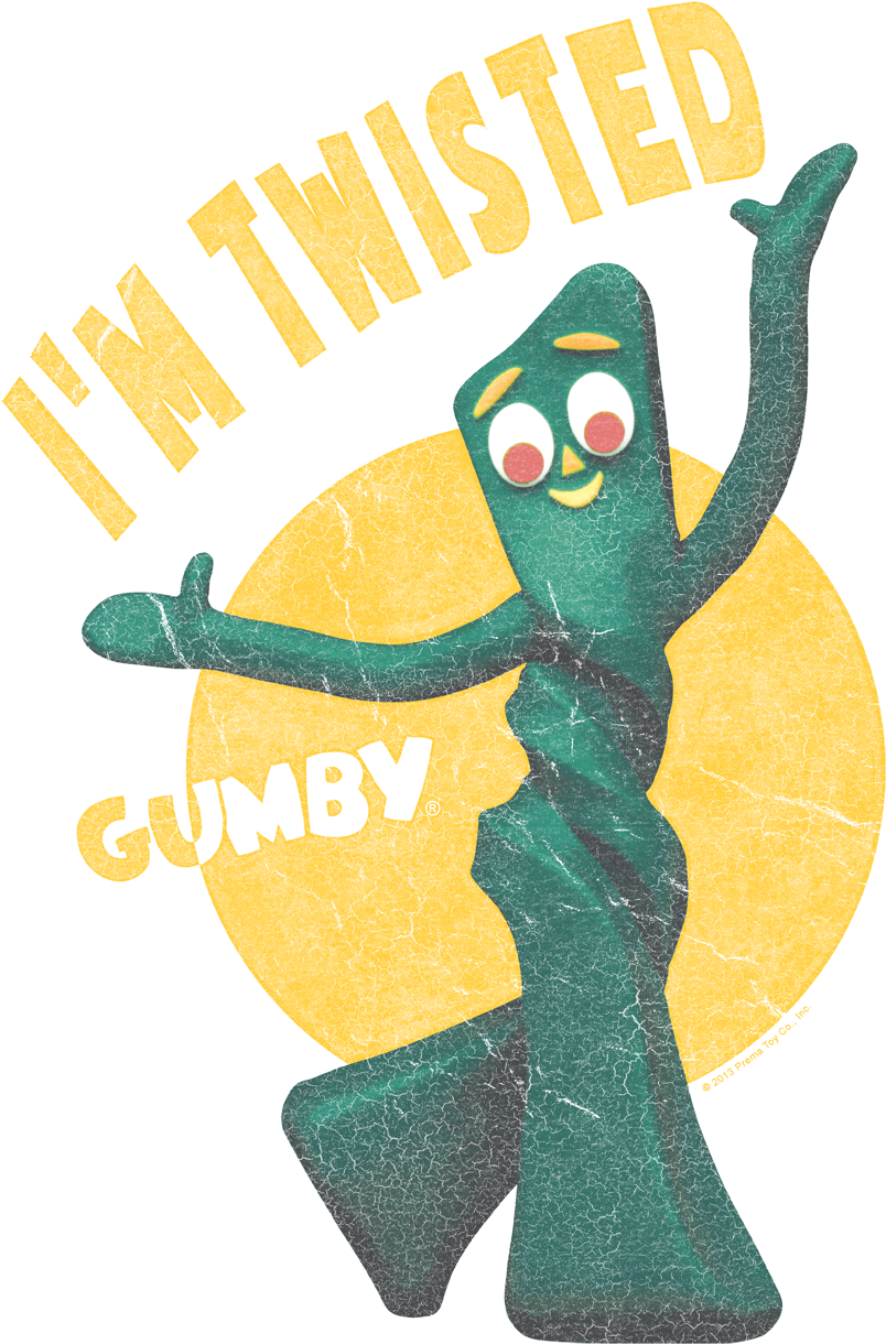 Gumby Twisted Poster