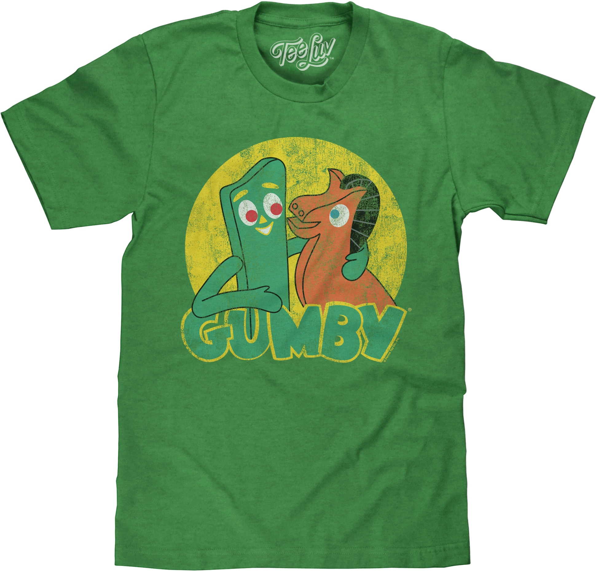Gumbyand Pokey Friends T Shirt Design