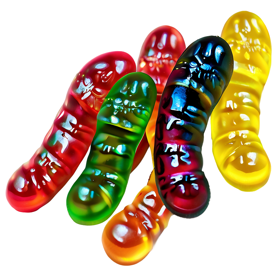 Gummy Worms In Halloween Theme Png 89