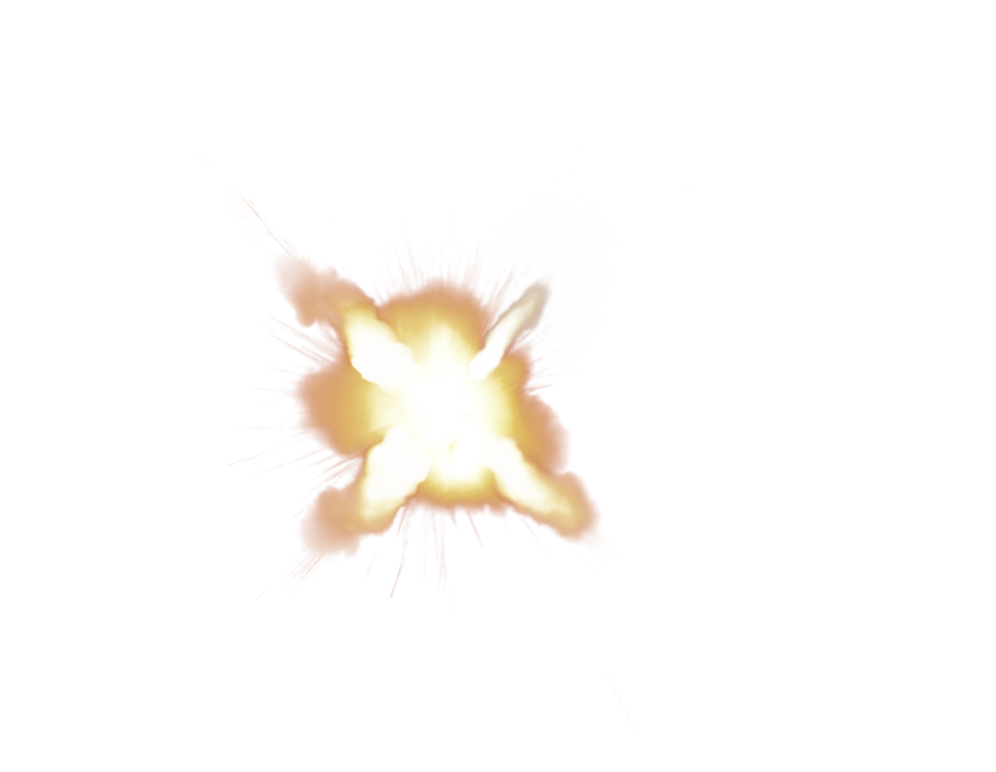 Gunshot Explosion Illustration