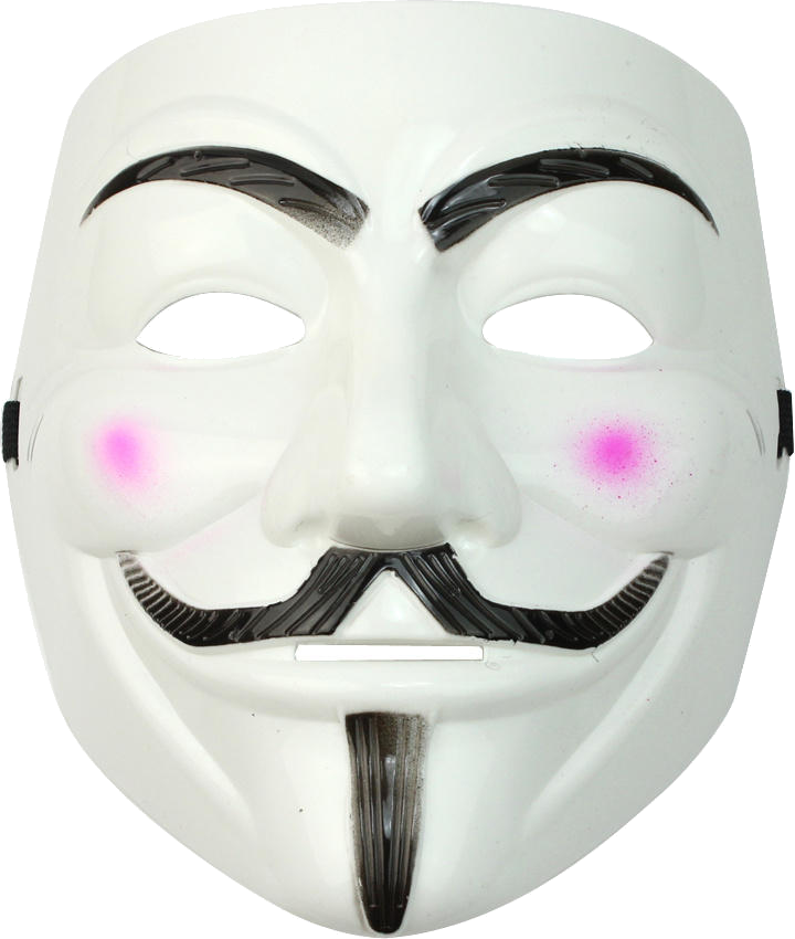 Guy Fawkes Mask Iconic Symbol