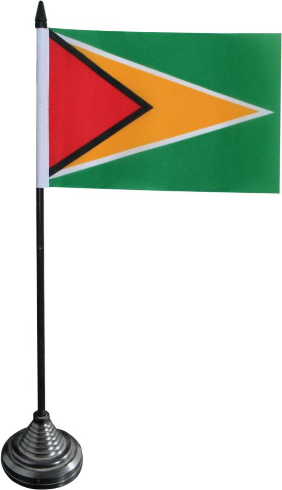 Guyana National Flag Desk Display