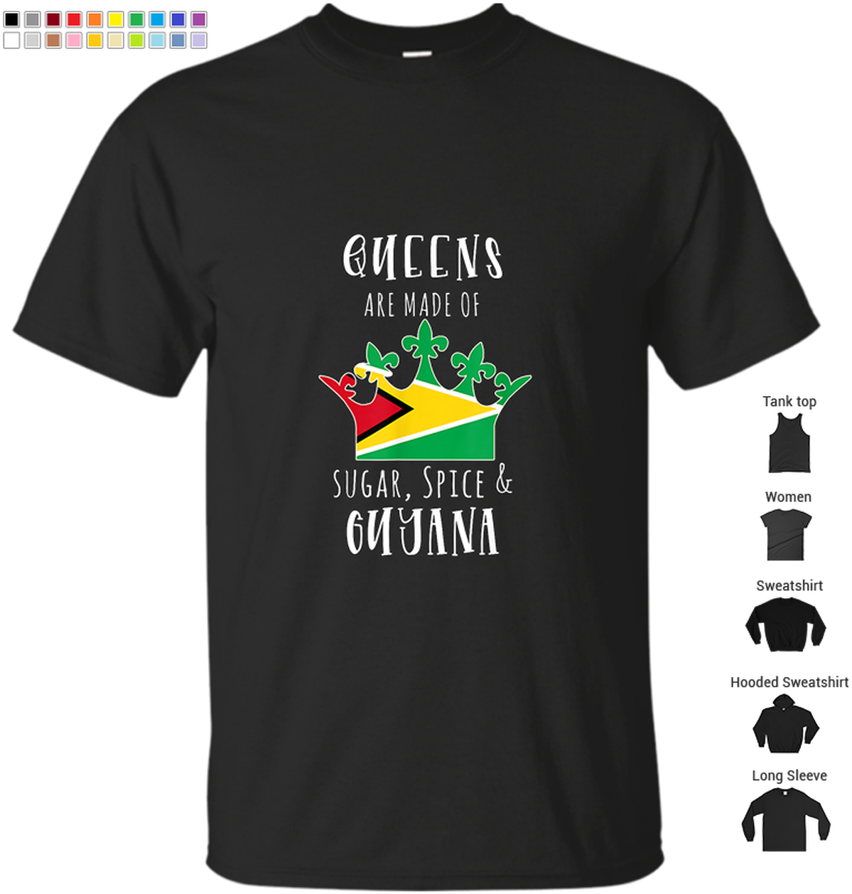 Guyana Pride T Shirt Design