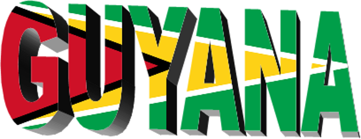 Guyana Text Graphic