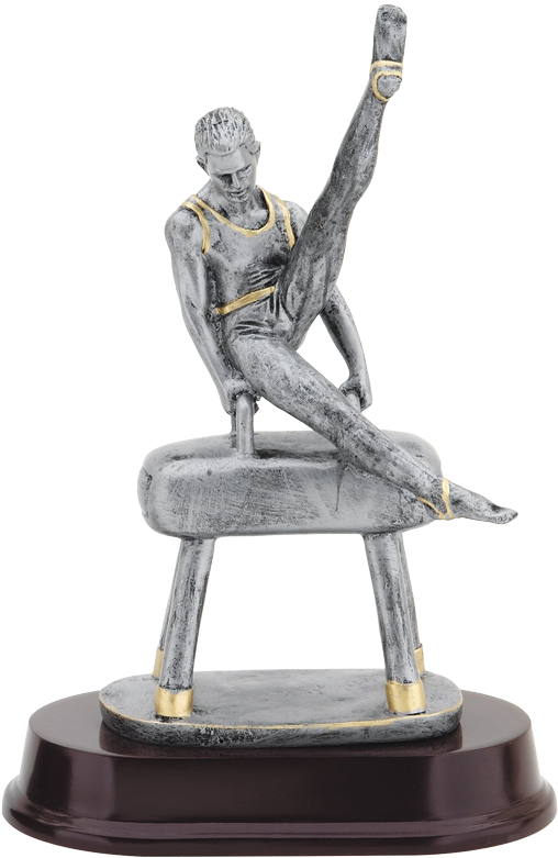 Gymnaston Pommel Horse Figurine