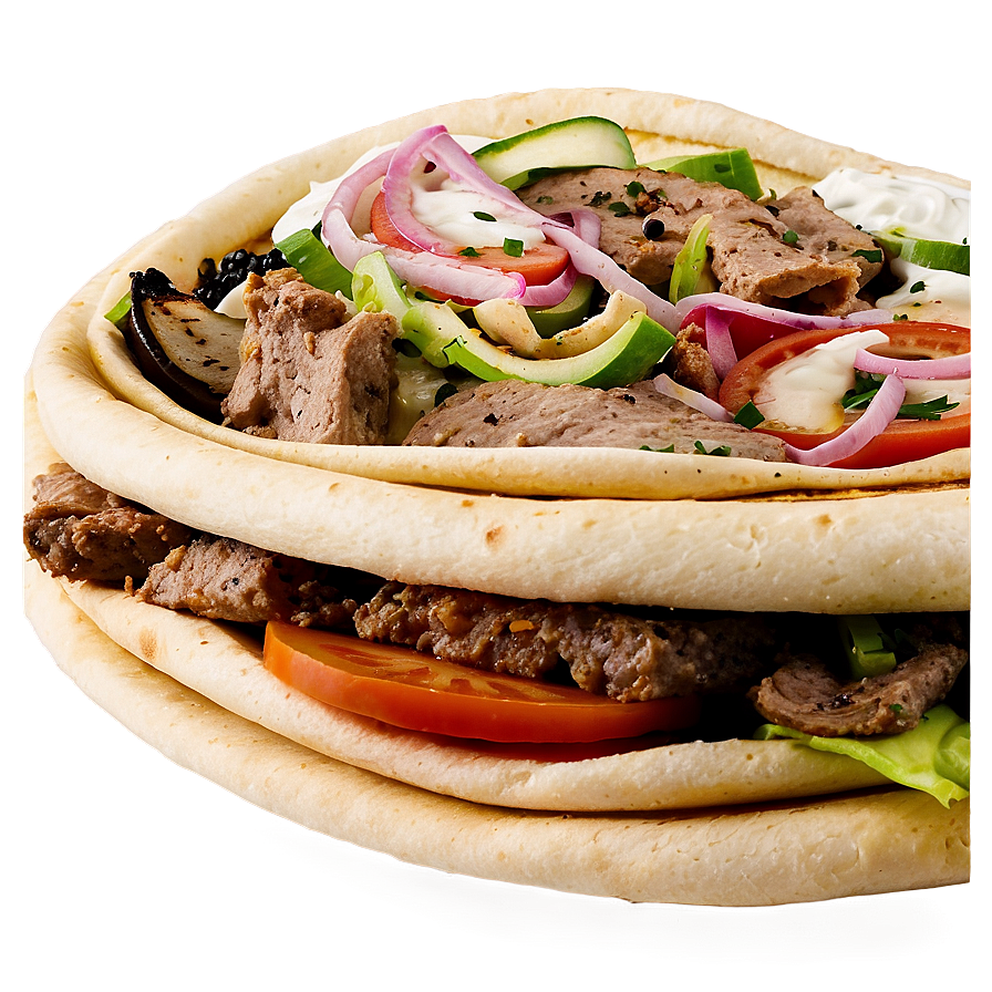 Gyro Combo Meal Png Kfd