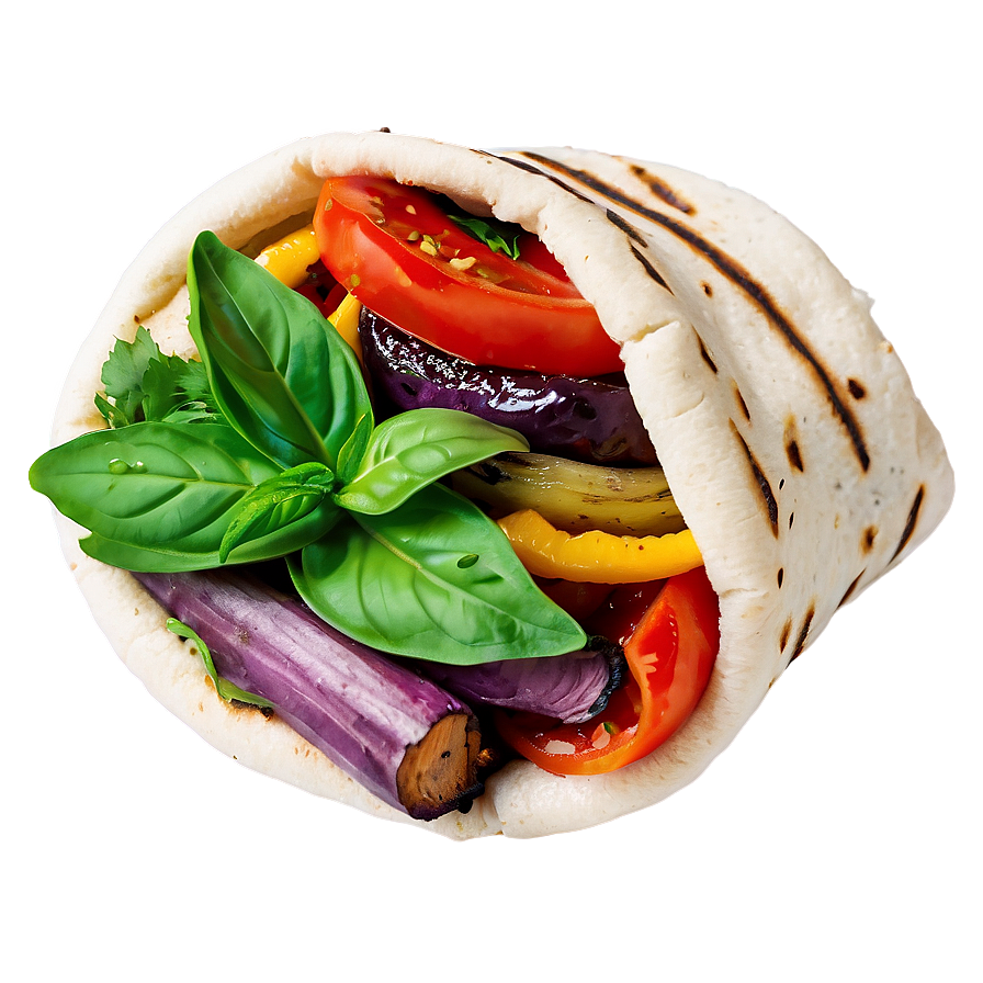 Gyro With Grilled Vegetables Png Grw9