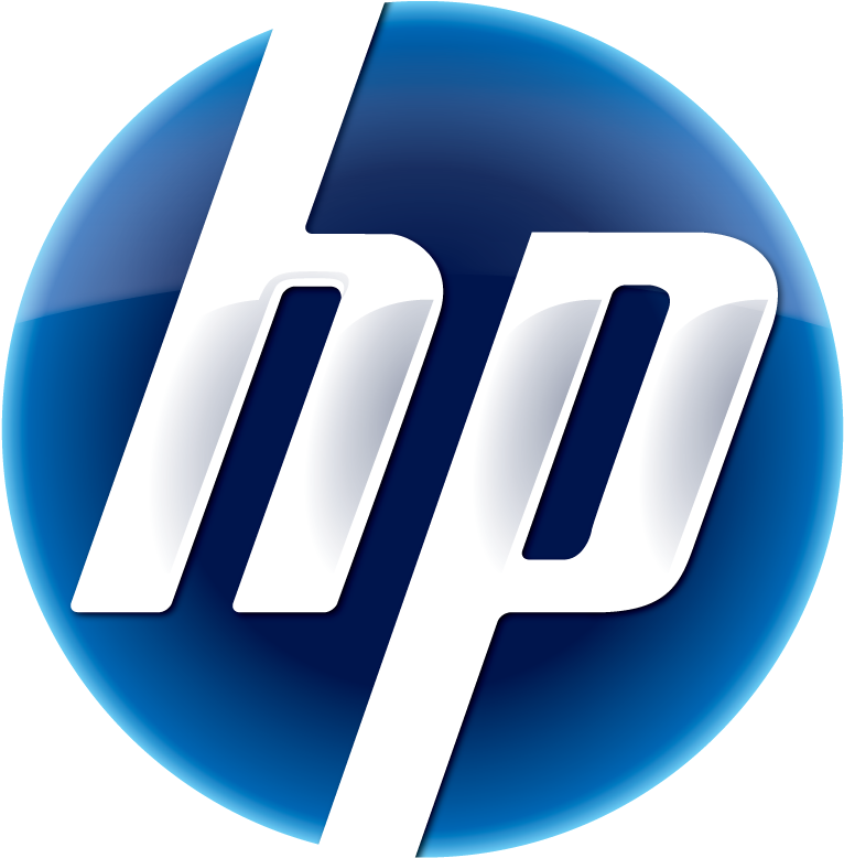 H P Logo Blue Sphere