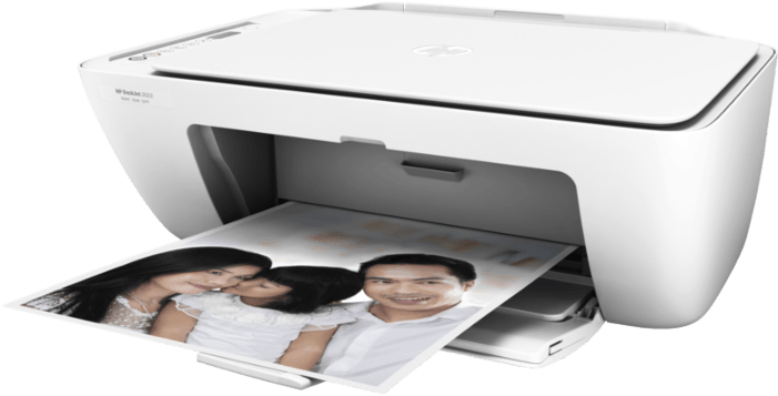 H P Printer Printing Family Photo