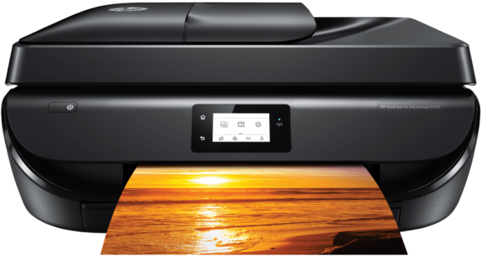 H P Printer Sunset Printout