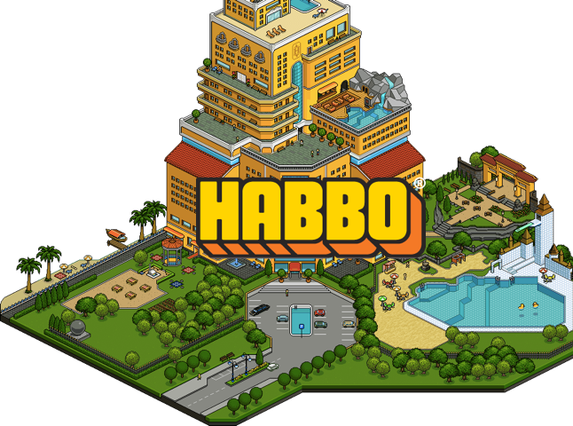 Habbo Hotel Illustration