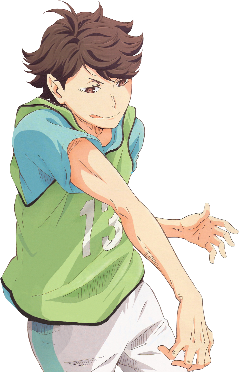 Haikyuu Character Action Pose