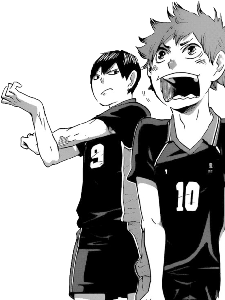 Haikyuu Kageyamaand Hinata Dynamic Duo