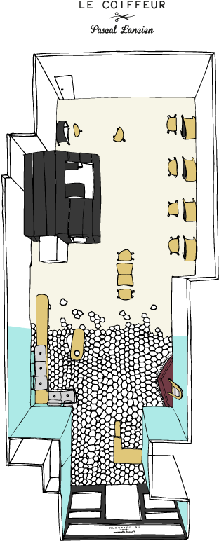 Hair Salon Floor Plan Design