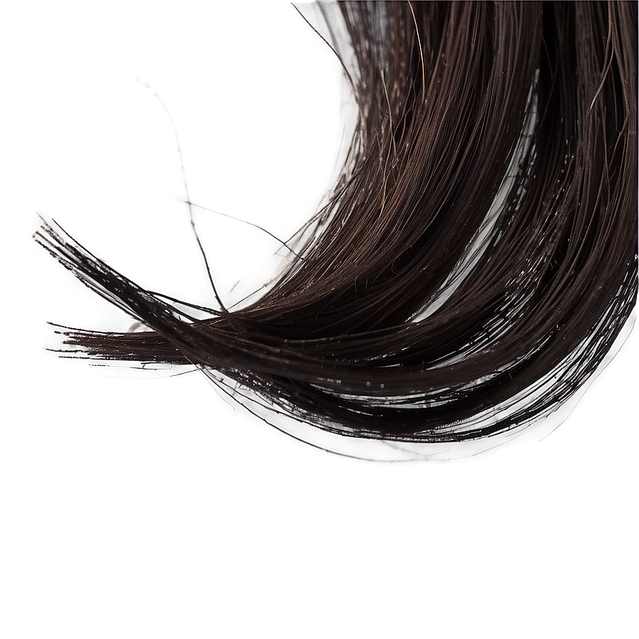 Hair Strand On White Background Png Awh