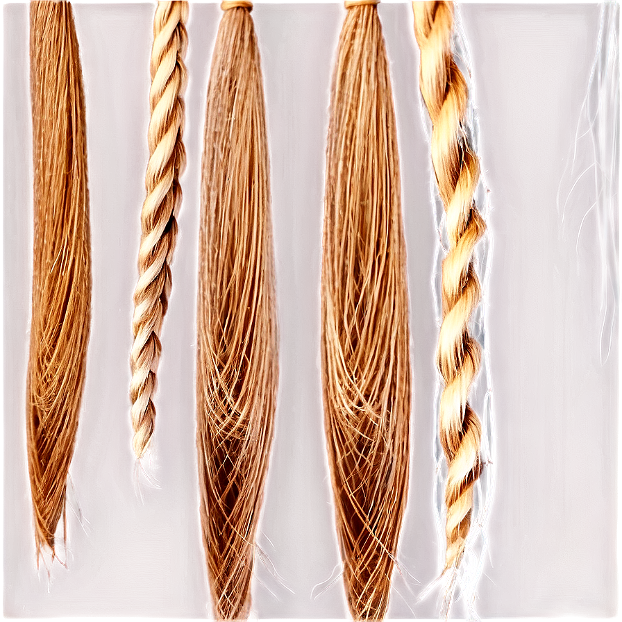 Hair Strand With Split Ends Png 06262024