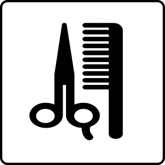 Hairdressing_ Scissors_and_ Comb_ Icon