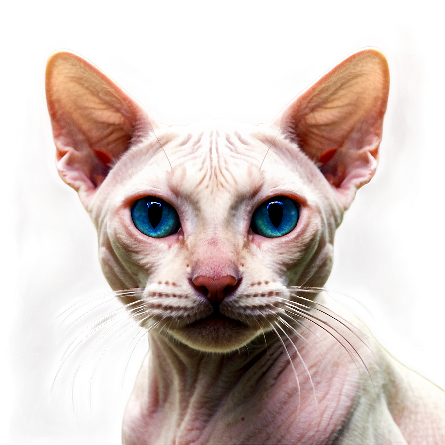 Hairless Cat Whiskers Png 06252024