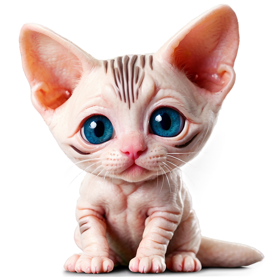 Hairless Kitten Png Epe